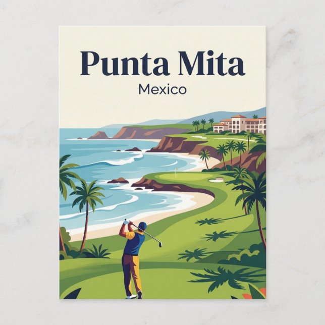Postal Punta Mita México (Anverso)
