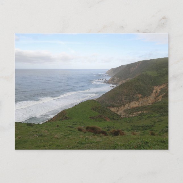 Postal Punta Tomales en Point Reyes National Seashore (Anverso)