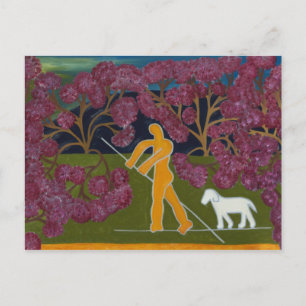 Postal Puntando en el río Avon 2011