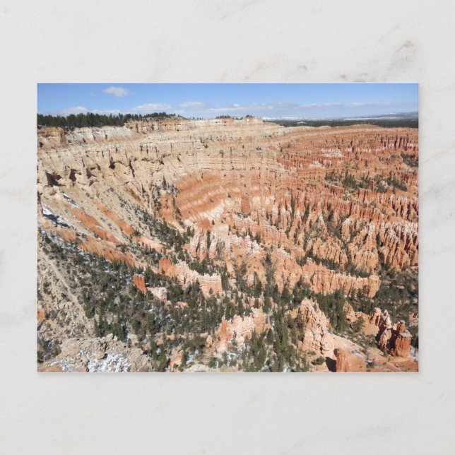 Postal Punto Bryce en el Parque Nacional Bryce Canyon (Anverso)