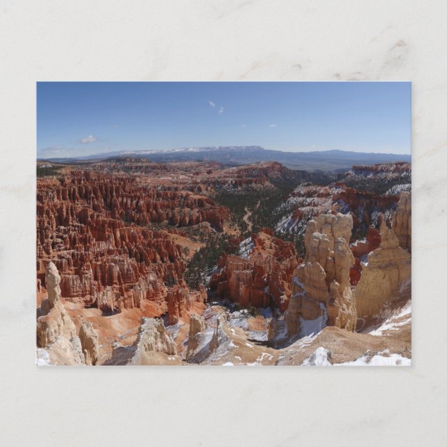 Postal Punto de Inspiración en Bryce Canyon II (Anverso)