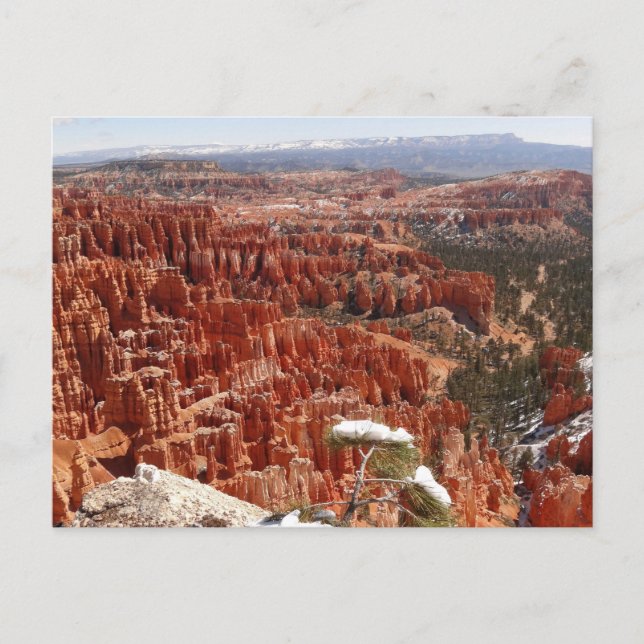 Postal Punto de inspiración en el Cañón Bryce I (Anverso)