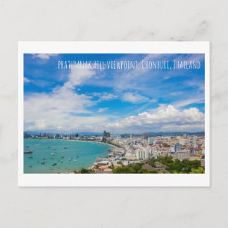 Postal Punto de vista de Tailandia atracción turística po