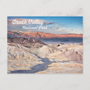 Postal Punto de Zabriskie en Death Valley