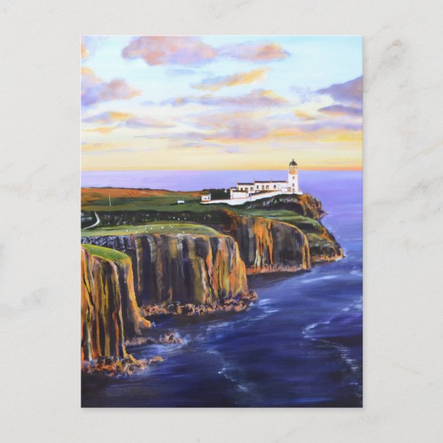 Postal Punto neista - Isla de Skye (Anverso)