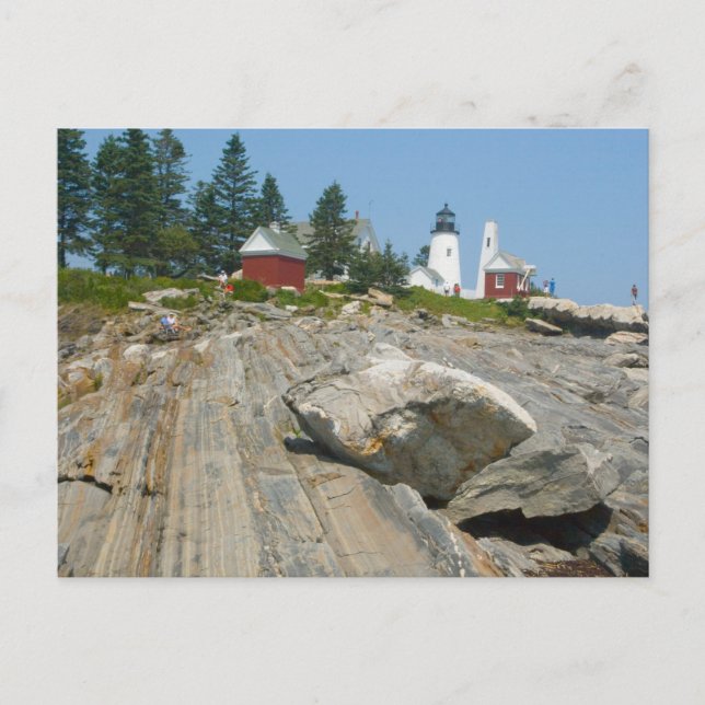 Postal Punto Pemaquid, Maine (Anverso)