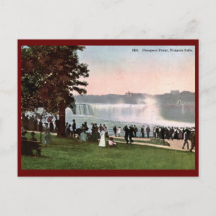 Postal Punto Prospect, Cataratas del Niágara 1909