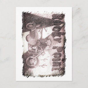 Postal punto rocoso grunge méxico