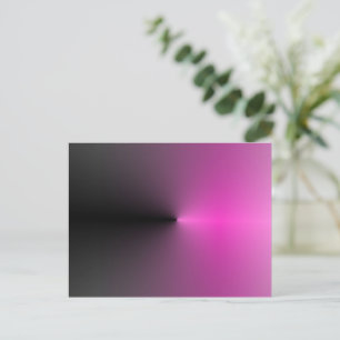 Postal Punto rosa-n-negro