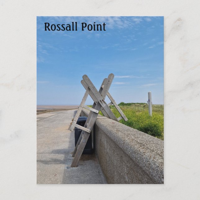 Postal Punto Rossall (Anverso)