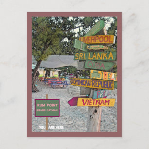 POSTAL PUNTO RUM, ISLAS GRANDES CAYMAN