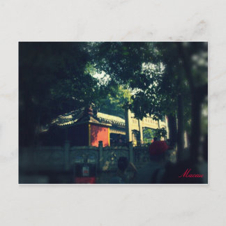 Postal Punto turístico de Macao