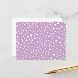 Postal Puntos Dalmatianos Lilac, Puntos Dalmatianos, Dota