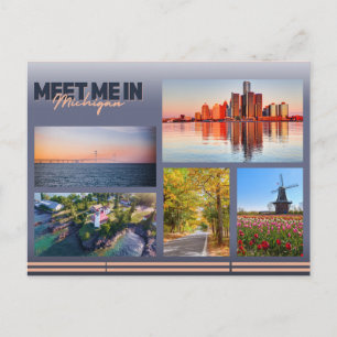 Postal Puntos de referencia de Pure Michigan