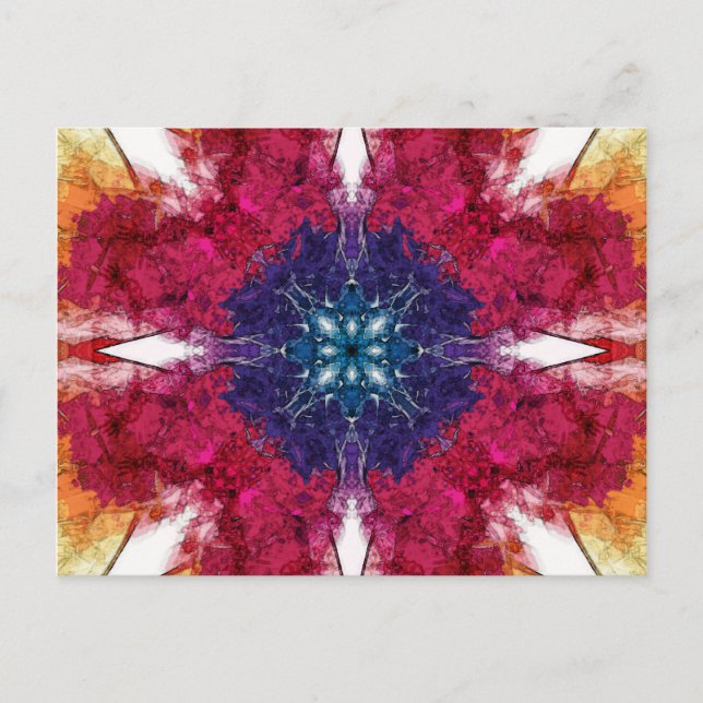 Postal Puntos de simetría (Anverso)