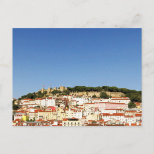 Postal Puntos de vista de Lisboa Portugal Alfama