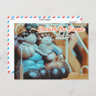 Postal Puntualidad cerámica capilar