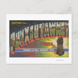 Postal Punxsutawney, Pennsylvania (Groundhog)