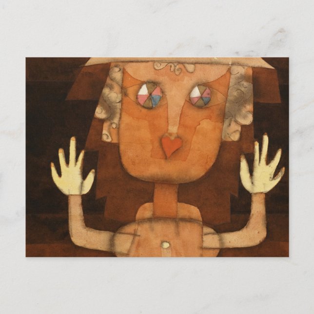 Postal Puppet by Paul Klee (Anverso)