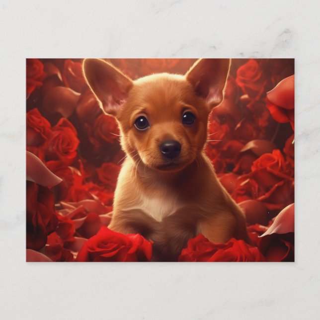 Postal Puppy (Anverso)