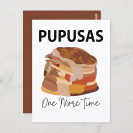 Postal Pupusas El Salvador Salvador Pan Pupusas