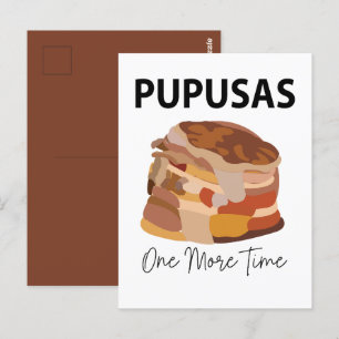 Postal Pupusas Salvadoreñas Pan Salvadoreño Pupusas