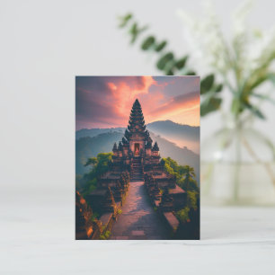 Postal Pura Senja Bali  - “Templo de Bali al Atardecer”