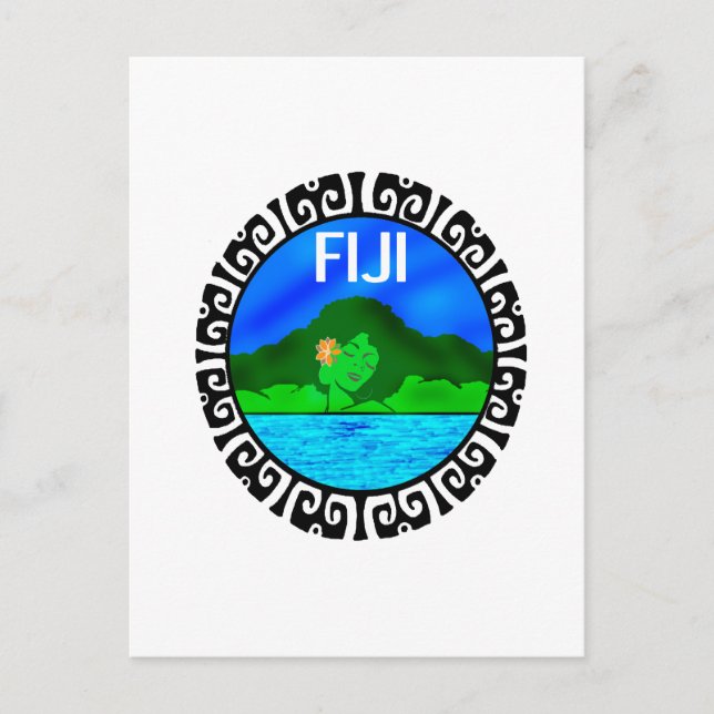 POSTAL PURE Y FIJI (Anverso)