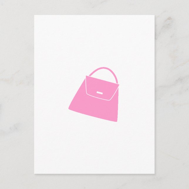 Postal Purga rosa (Anverso)