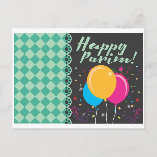 Postal purificación feliz (Anverso)