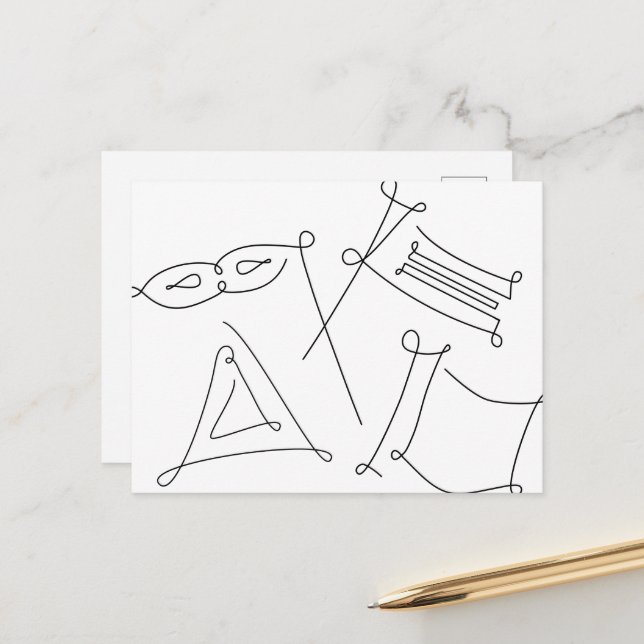 Postal Purim (Anverso/Reverso In Situ)