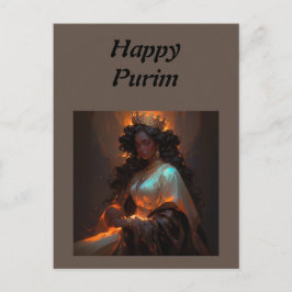 Postal Purim feliz