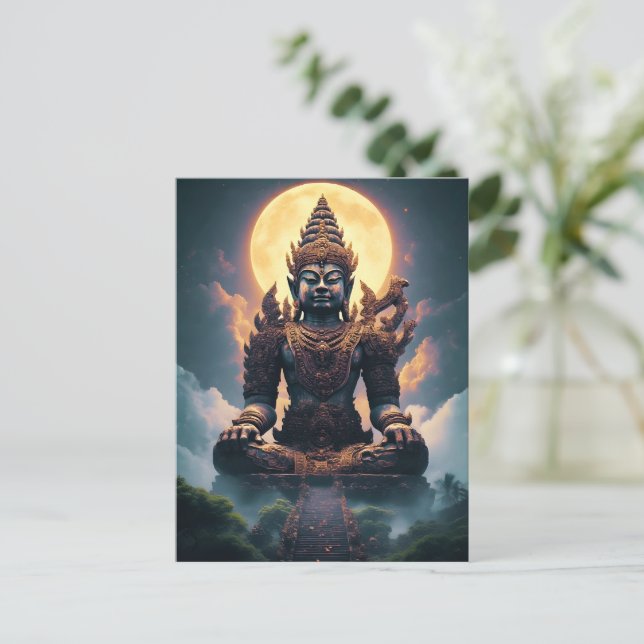 Postal Purnama Agung Hyang (Anverso de pie)