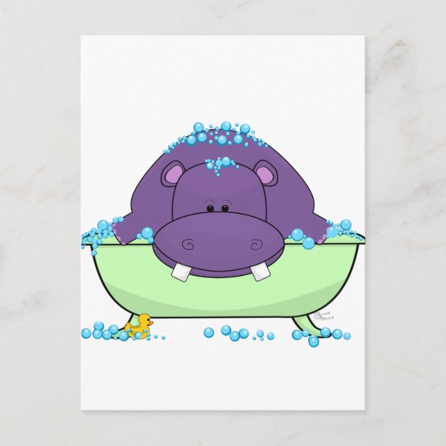 Postal Purple_Hippo_Bath.png (Anverso)