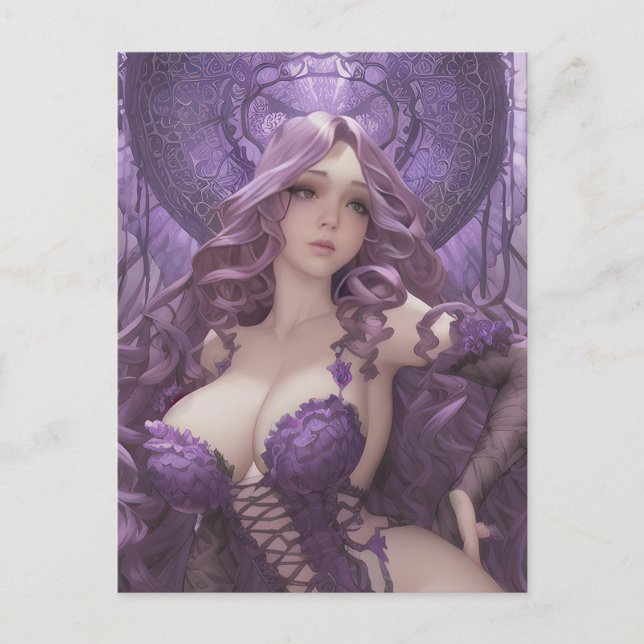 Postal Purple Lingerie (Anverso)