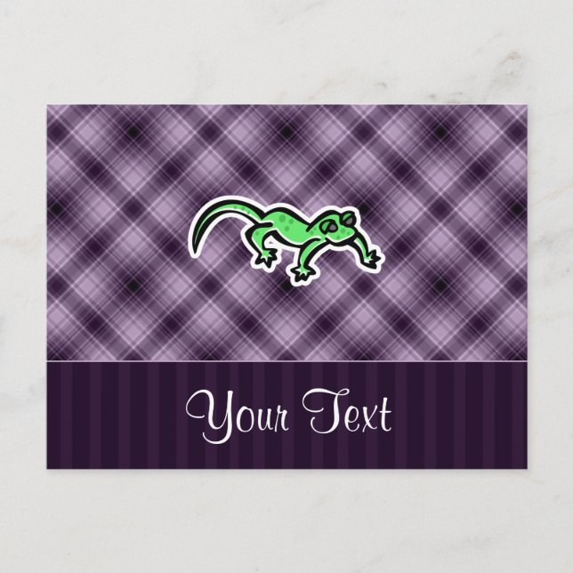 Postal Purple Lizard (Anverso)