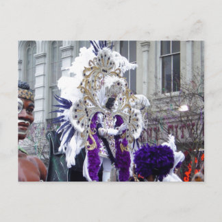 Postal Purple Mardis Gras Zulu King