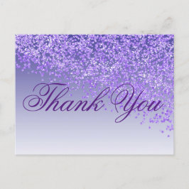 Postal Purple Purpurina Purple Shades Gracias