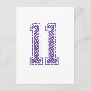 Postal Purple Sports Jerzee Número 11.png