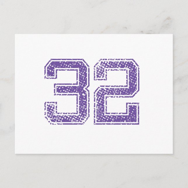Postal Purple Sports Jerzee Número 32.png (Anverso)