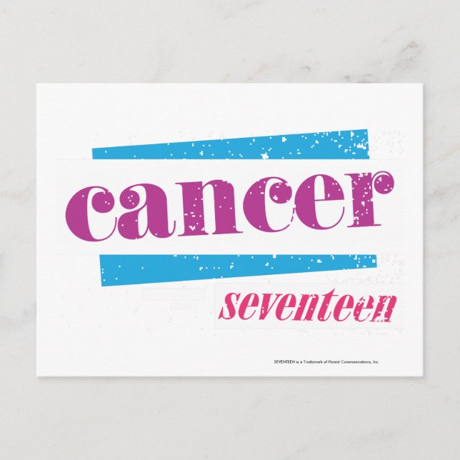 Postal Púrpura de Cáncer (Anverso)