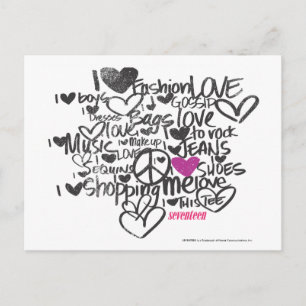 Postal Púrpura de la pintada