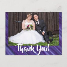 Postal Púrpura Pasión | Pincel de lavadora violeta