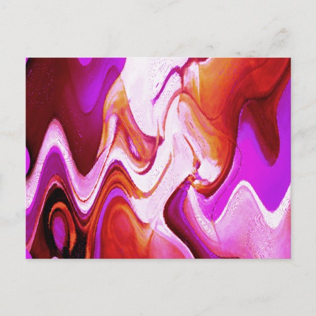 Postal Púrpura Rojo (Anverso)