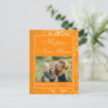 Purpurina de oro brillante Naranja de fotografía d