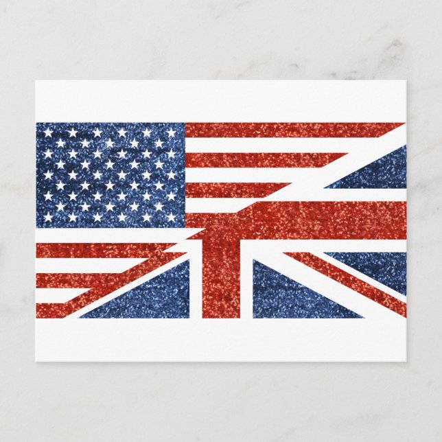 Postal purpurina usa uk (Anverso)