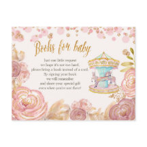 Purpurinas de carrusel rosado - Libros para bebé