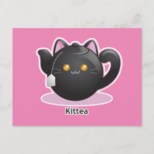 Postal Purrista Pawfee: Kitty Tea Pot