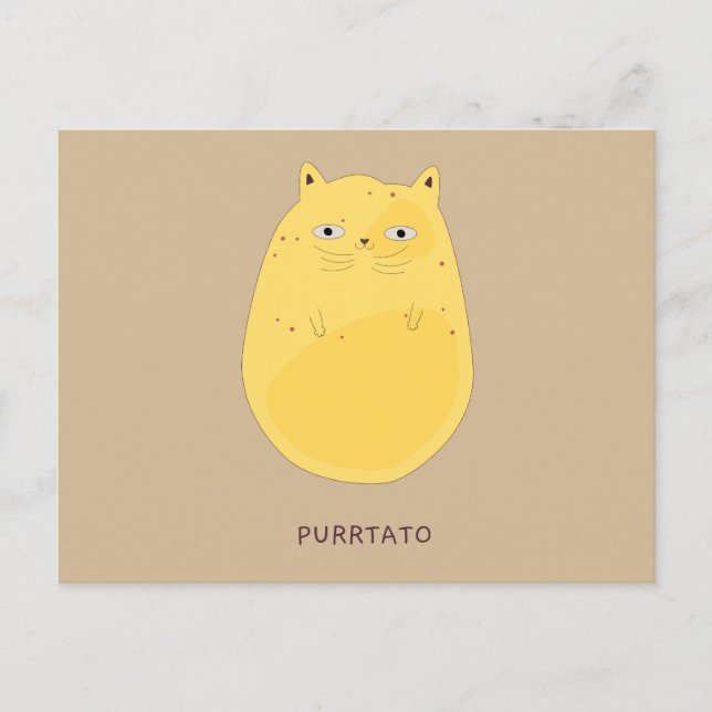 Postal Purrtato (Anverso)