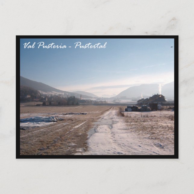 Postal Pustertal (Anverso)